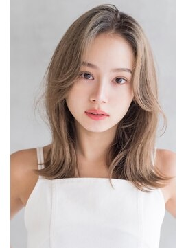 エイミー(Aimee) Aimee 町田　韓国風レイヤー×ミルクティーベージュ