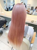 テトラ バイ ネオリーブ 横浜西口店(tetra by neolive)&nbsp;さら艶ハイトーンカラー☆ペールピンク
