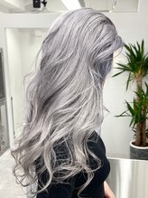 SNSで話題のファイバープレックス配合*ケアブリーチでダメージ94%off[新宿駅/シールエクステ/ダブルカラー]