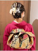 成人式/卒業式 ヘアメイク ヘアセット お客様スタイル