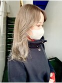 ミルクティーベージュホワイトベージュカラーケアブリーチ