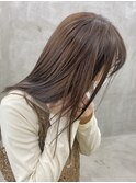 マロンブラウンブリーチなしミルクティーベージュロブ