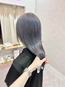 ロンド レア 天神大名店(Lond Le’a) ダブルカラー/インナーカラー/ケアブリーチ/グレージュ/髪質改善