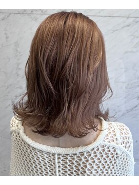 ベイリコルド(Bei Licoldo.) 艶髪レイヤーボブブラウンミルクティーベージュ