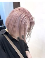 ヲタク(wotaku.) ピンクラベンダーピンクベージュホワイトピンクピンクボブ