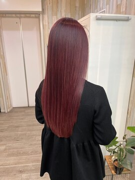 ネウィ 国分寺(newi) チェリーピンク/美髪スタイル