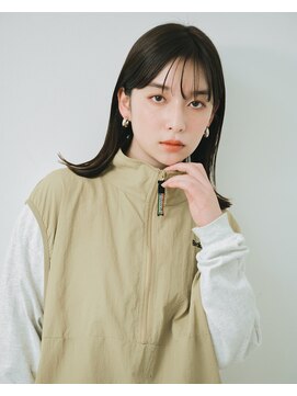 リトル オオミヤ(little) 切りっぱなしミディアム