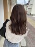 【初夏クーポン】カット＆リタッチカラー＆ファイバートリートメント　￥9300