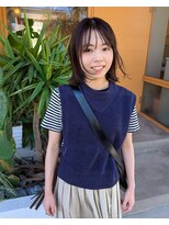 シングス(Sings)&nbsp;お顔周りレイヤーのボブスタイル