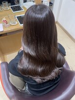 ラグシー(RAGCIE) 上品な艶々ラベンダーベージュ