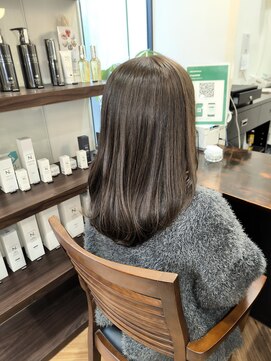 オラ ボーテ(Aura Beaute) ウィービングカラーオリーブアッシュ