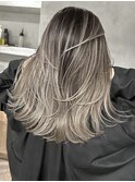 髪質改善縮毛矯正,レイヤー,縮毛矯正,白髪ぼかしハイライト.白髪