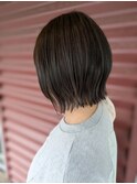 切りっぱなしボブ☆