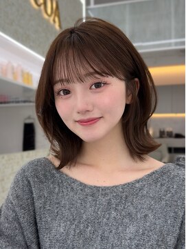 コア 表参道(COA) ボブ／レイヤーカット／グレージュカラー／表参道