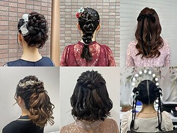 ホープズ(HOPE’S)の写真/【心斎橋駅から徒歩8分】イベントが多いこの季節♪ライブや文化祭、花火大会のヘアセットはお任せ◎