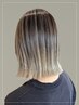 [徹底カウンセリング]白髪ぼかしハイライト＋カラー＋カット ￥17000→￥13000