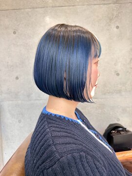 ムード(MOOD,) 暗めカラー/グランマッシュ[レイヤーカット/髪質改善/銀座]