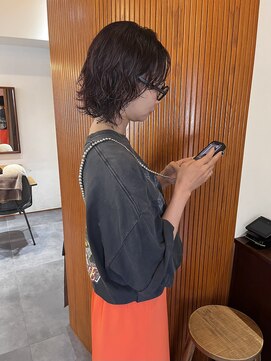 トワ(toi) ウルフ/ボルドー/パーマ/横浜/横浜駅