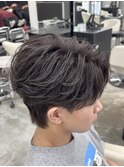 熊本メンズカット フェザーショート MEN'S HAIR フェザーパーマ