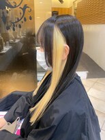 プロデュース 淵野辺店(Produce) ハイライトカラーミルクティーベージュケアブリーチダブルカラ