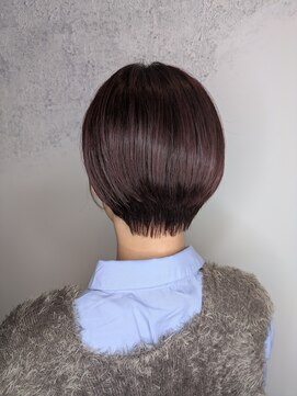 ルフェール ビューティーアンドスパ(REFAIRE beauty&spa) ショートスタイル×ピンクバイオレット