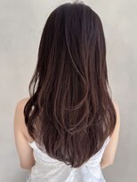 アグノス 青山(Agnos) モテ髪小顔斜めバングワンカール大人可愛いオリーブグレー