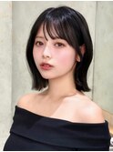 ヘイリーボブ/前髪/レイヤーカット/小顔/髪質改善/縮毛矯正/札幌