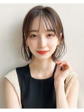 hum 立川【ハム】髪質改善・酸性ストレート・縮毛矯正 ココアベージュ/オリーブグレー/小顔/黒髪[立川/髪質改善]