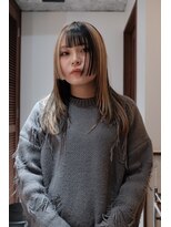 オーパスバイアンブルリュクス 池袋(Opus by ambleluxe)&nbsp;くびれボブ/顔周りレイヤー/レイヤーカット