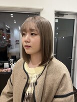 サラビューティーサイト 九大学研都市店(SARA Beauty Sight)&nbsp;暖色カラー/ブリーチカラー/ミルクティーベージュ/10代20代30代