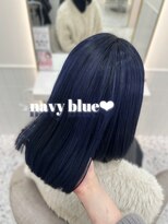 ミリム 栄矢場町店(MIRiM)&nbsp;ネイビーブルーカラー♪