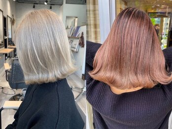 ディーバ 藤沢(D.I.E.V.A)の写真/インナーカラー・ハイライトでこなれ感UP♪ケアブリーチ&ダブルカラーでダメージを抑えながらSNS映えヘアに