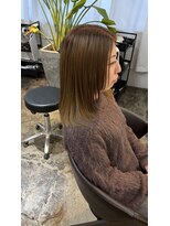 サイ(sai) 【塩崎担当】ブリーチ毛を活かす透明感カラー