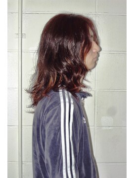 ココ 原宿(KOKO) 顔周りレイヤーカットニュアンスパーマインナーカラー