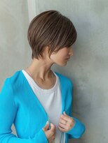 アンスリウム 吹田(Anthurium)&nbsp;☆Beauty BESTスタイル/大人可愛いブルーカラーシースルーバング