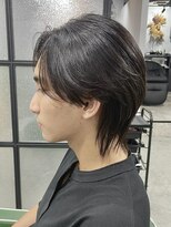 ガイ ラタン ウエスト(GUY lattan west)&nbsp;MEN'S/メンズウルフ/曲がる縮毛矯正/松戸駅/センターパート