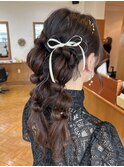 お呼ばれヘアセット/伊勢崎/群馬