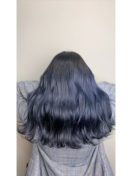 ヘアサロンエム 大宮東口(HAIR SALON M) デザインカラー/厚めバング/ローライト/スリークボブ