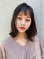 【mee.】オオニシ　ミディアム　シアーベージュ　シアーカラー