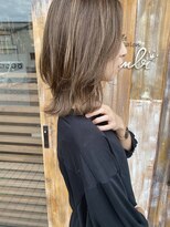 バンビ プライベート サロン(Bambi private salon)&nbsp;切りっぱなしレイヤーハイライト*Bambi  丸山健介