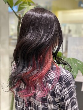 ヘアーズ 住吉店(HAIRZ) 《HAIRZ》大岩真弓☆シャイニーピンクで攻めのトレンド(^^)