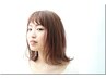 【大人気】似合わせカット＋艶髪カラー+３STEP TR¥8800！！ロング料金なし！
