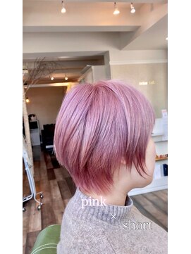 ブリッサ ヘアー(brisa hair) pink×ショート