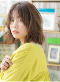 センターパート流れるレイヤーアンニュイヘアc5戸頭20代30代40代