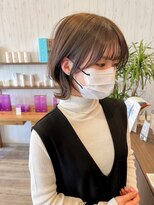 ロンド ヘアー(Rondo. Hair) フェイスレイヤー外ハネミディアム