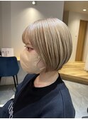 《緑橋/女性サロン》ショートボブ