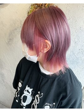 ヘアスタジオニコ(hair studio nico...) ピンクバイオレット&ピンクカラー★