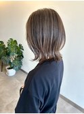 モカベージュバレイヤージュ