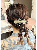 ツイン編みおろし【ヘアセット/新横浜】
