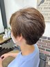 【サイドのボリュームが気になる方に】カット+ダウンパーマ